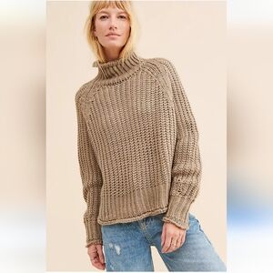 En Saison Chunky Knit Sweater Anthropologie